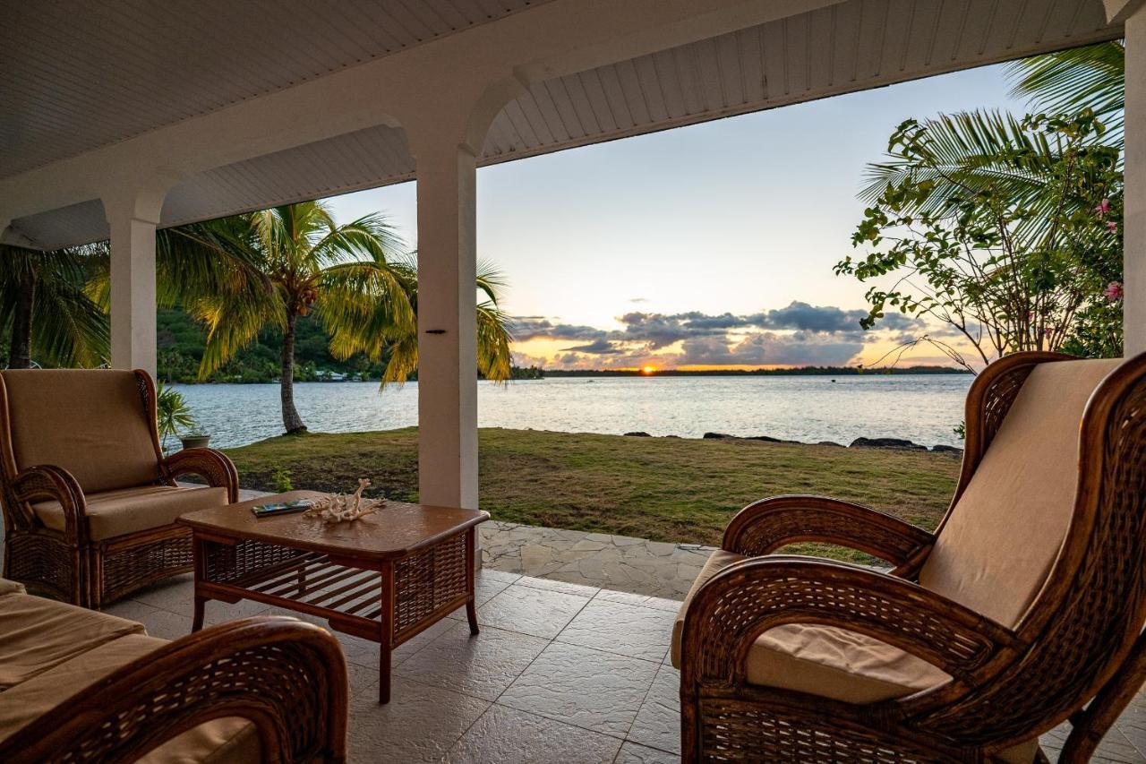 Waterfront Paradise 2 Br; Stunning Sunsets Bora Bora Exterior foto