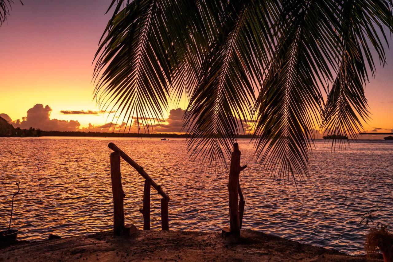 Waterfront Paradise 2 Br; Stunning Sunsets Bora Bora Exterior foto